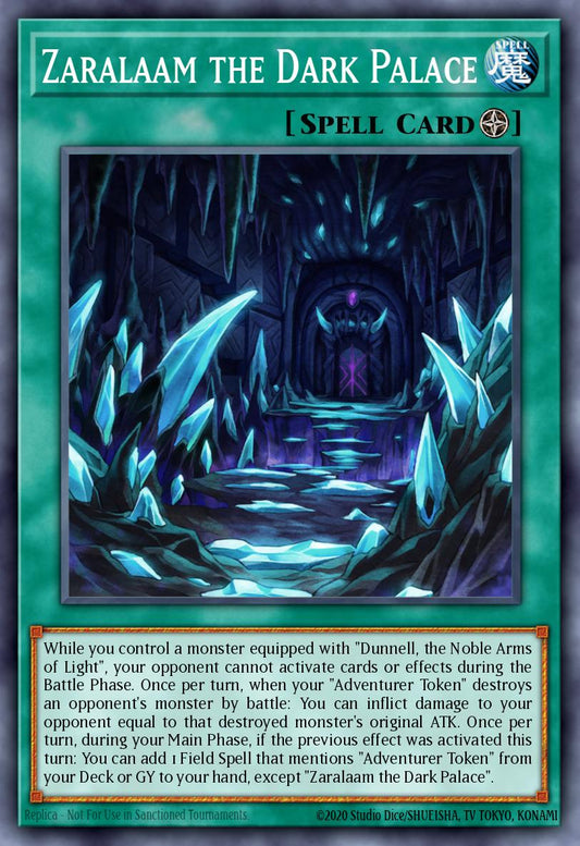 Zaralaam the Dark Palace - GRCR-EN033 Rare | Yu-Gi-Oh! Card