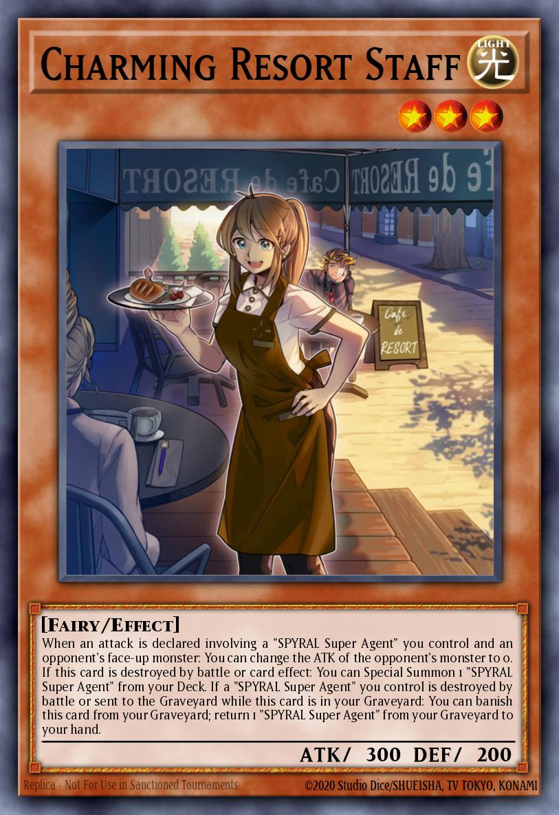 Charming Resort Staff - INOV-EN086 Rare | Yu-Gi-Oh! Card