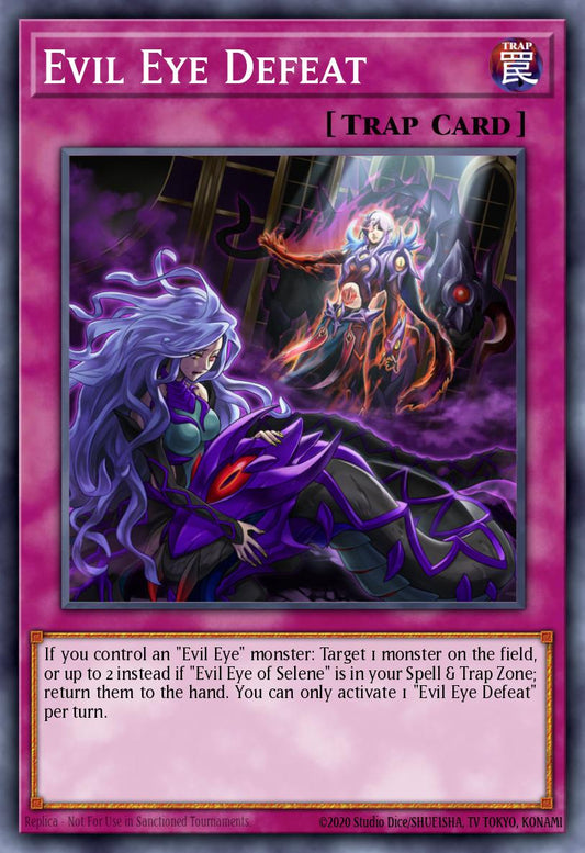 Evil Eye Defeat - INCH-EN037 Super Rare | Yu-Gi-Oh! Card