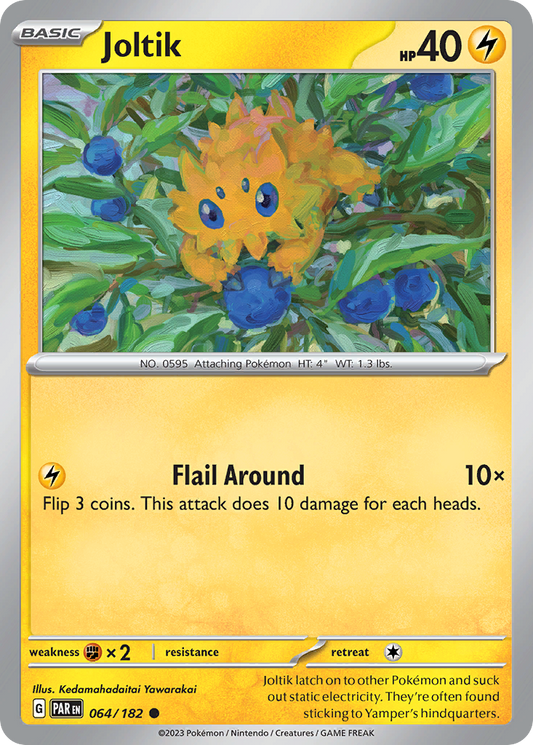 Joltik 64/182 Common | Paradox Rift | Pokemon Card