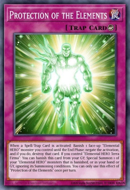 Protection of the Elements - BLMR-EN038 Ultra Rare | Yu-Gi-Oh! Card