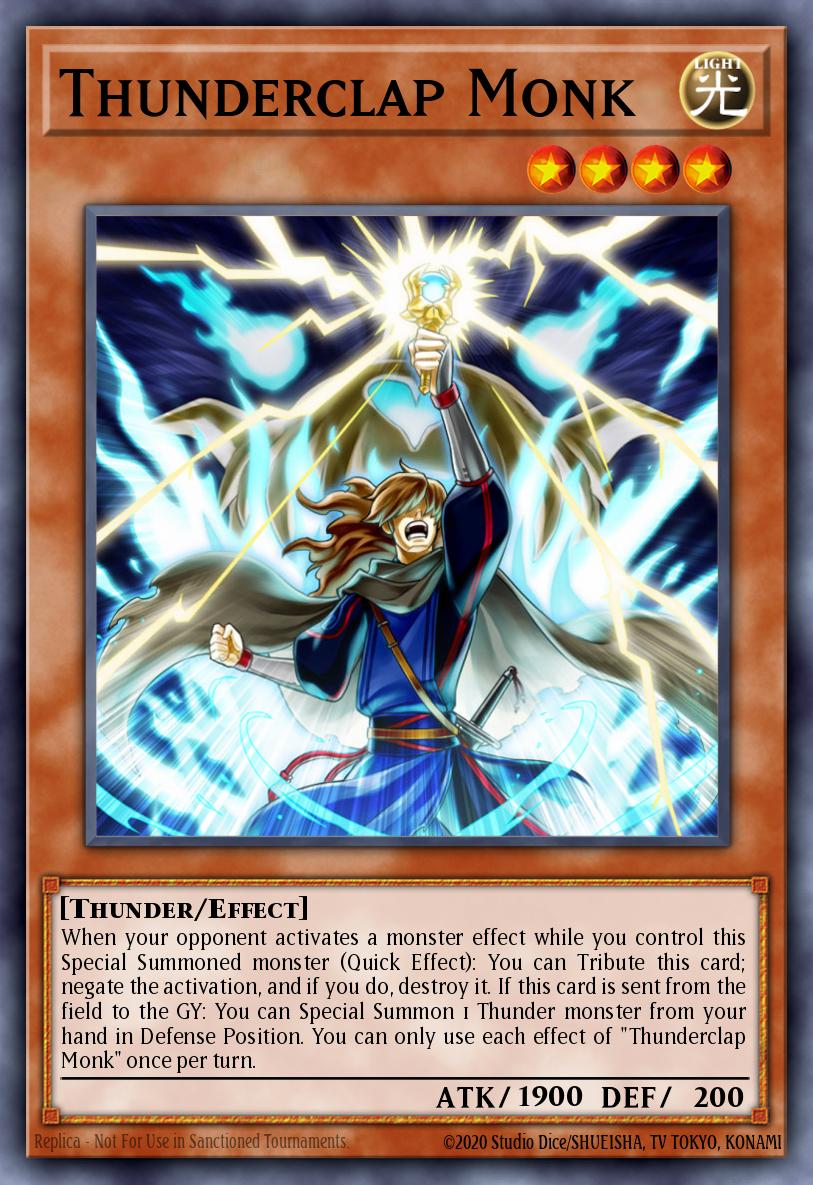 Thunderclap Monk - SAST-EN026 Super Rare | Yu-Gi-Oh! Card