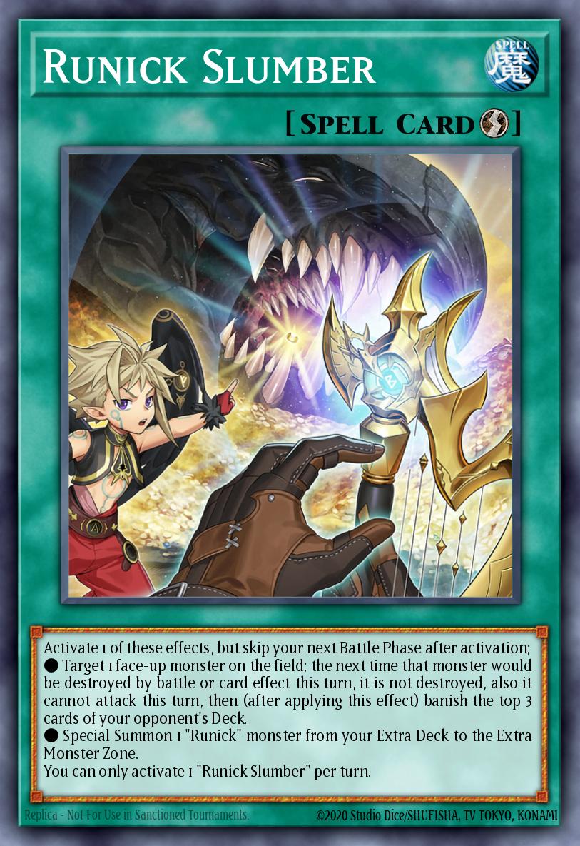 Runick Slumber - TAMA-EN034 Rare | Yu-Gi-Oh! Card