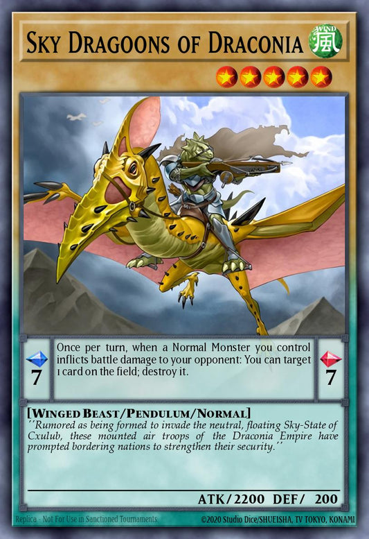 Sky Dragoons of Draconia - CORE-EN000 Rare | Yu-Gi-Oh! Card