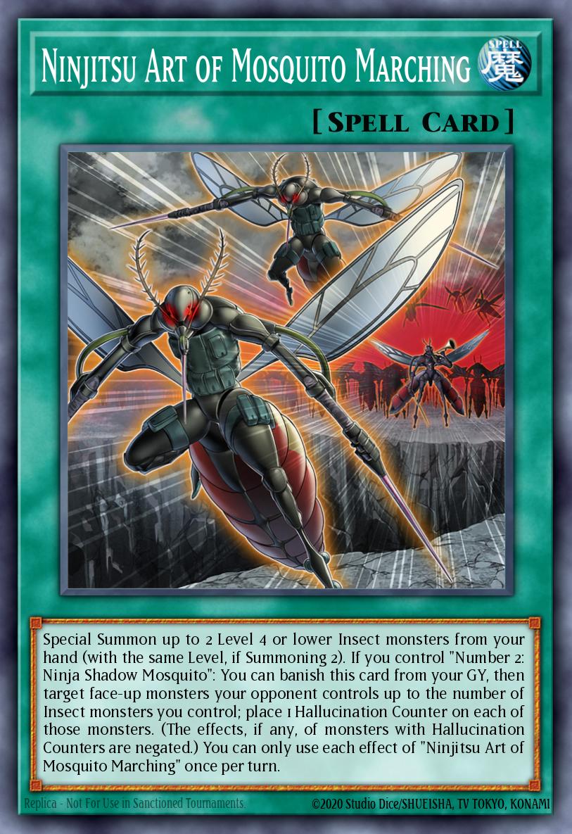 Ninjitsu Art of Mosquito Marching - BLCR-EN030 Ultra Rare | Yu-Gi-Oh! Card