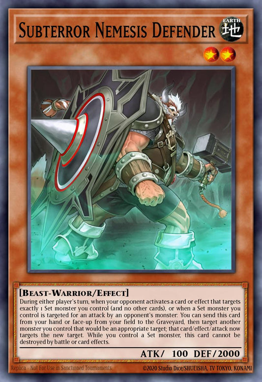 Subterror Nemesis Defender - RATE-EN082 Rare | Yu-Gi-Oh! Card