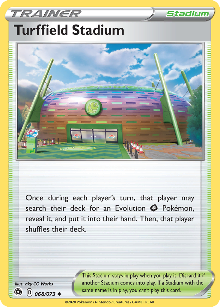 Turffield Stadium 68/73 Uncommon | Champion's Path | Pokemon Card