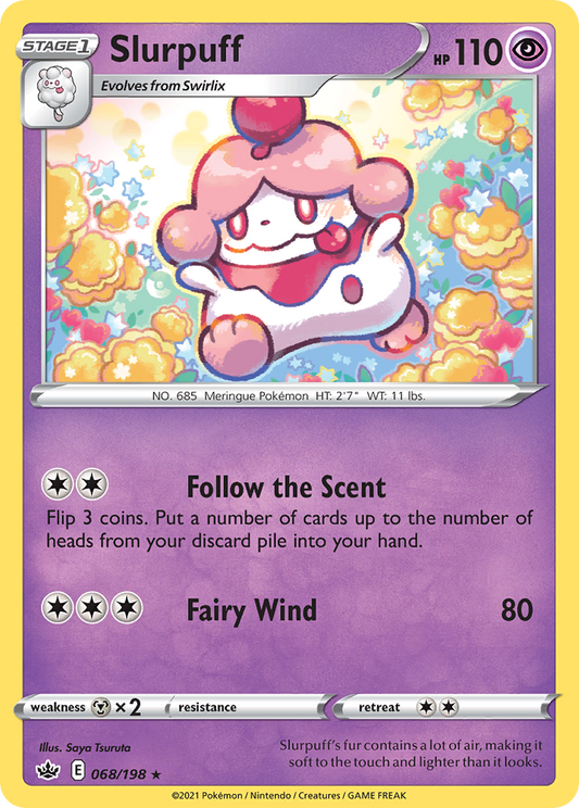 Slurpuff 68/198 Rare | Chilling Reign | Pokemon Card