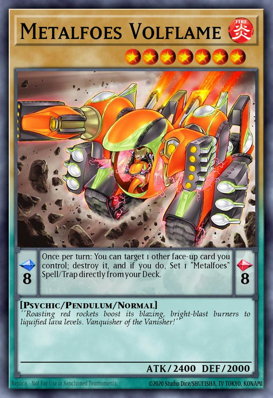 Metalfoes Volflame - TDIL-EN024 Rare | Yu-Gi-Oh! Card