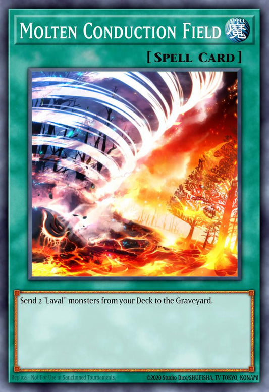 Molten Conduction Field - GFTP-EN048 Ultra Rare | Yu-Gi-Oh! Card