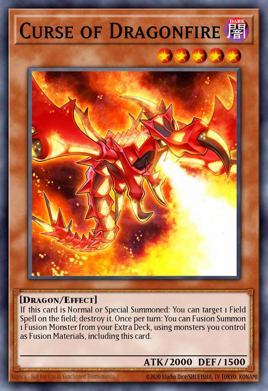 Curse of Dragonfire - TOCH-EN037 Rare | Yu-Gi-Oh! Card