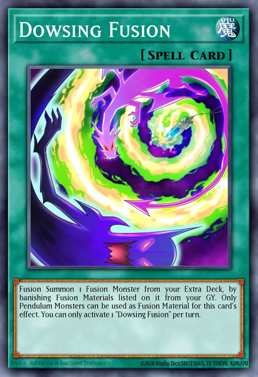 Dowsing Fusion - KICO-EN024 Rare | Yu-Gi-Oh! Card