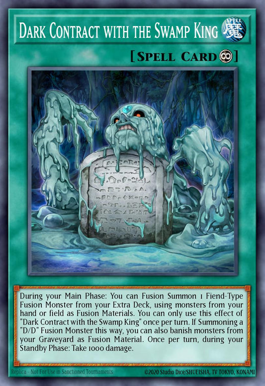 Dark Contract with the Swamp King - GFP2-EN160 Ultra Rare | Yu-Gi-Oh! Card