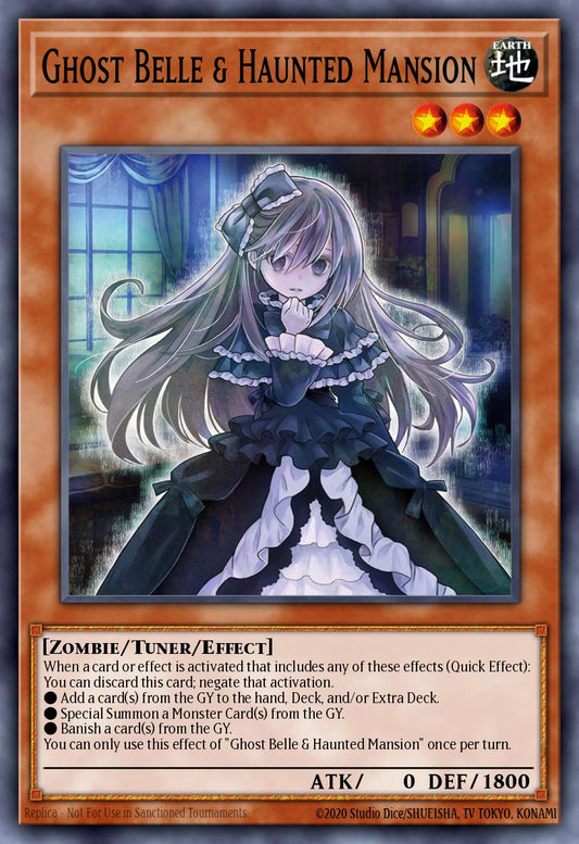 Ghost Belle & Haunted Mansion - RA01-EN011 Super Rare | Yu-Gi-Oh! Card