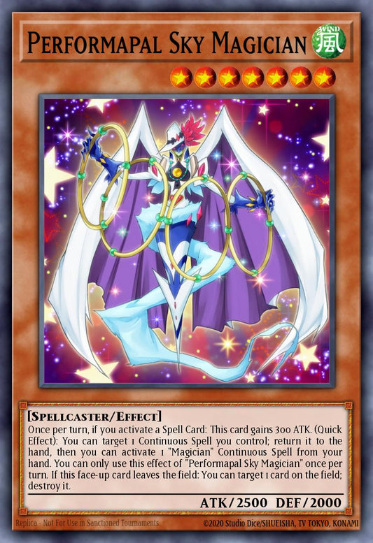 Performapal Sky Magician - INCH-EN047 Super Rare | Yu-Gi-Oh! Card