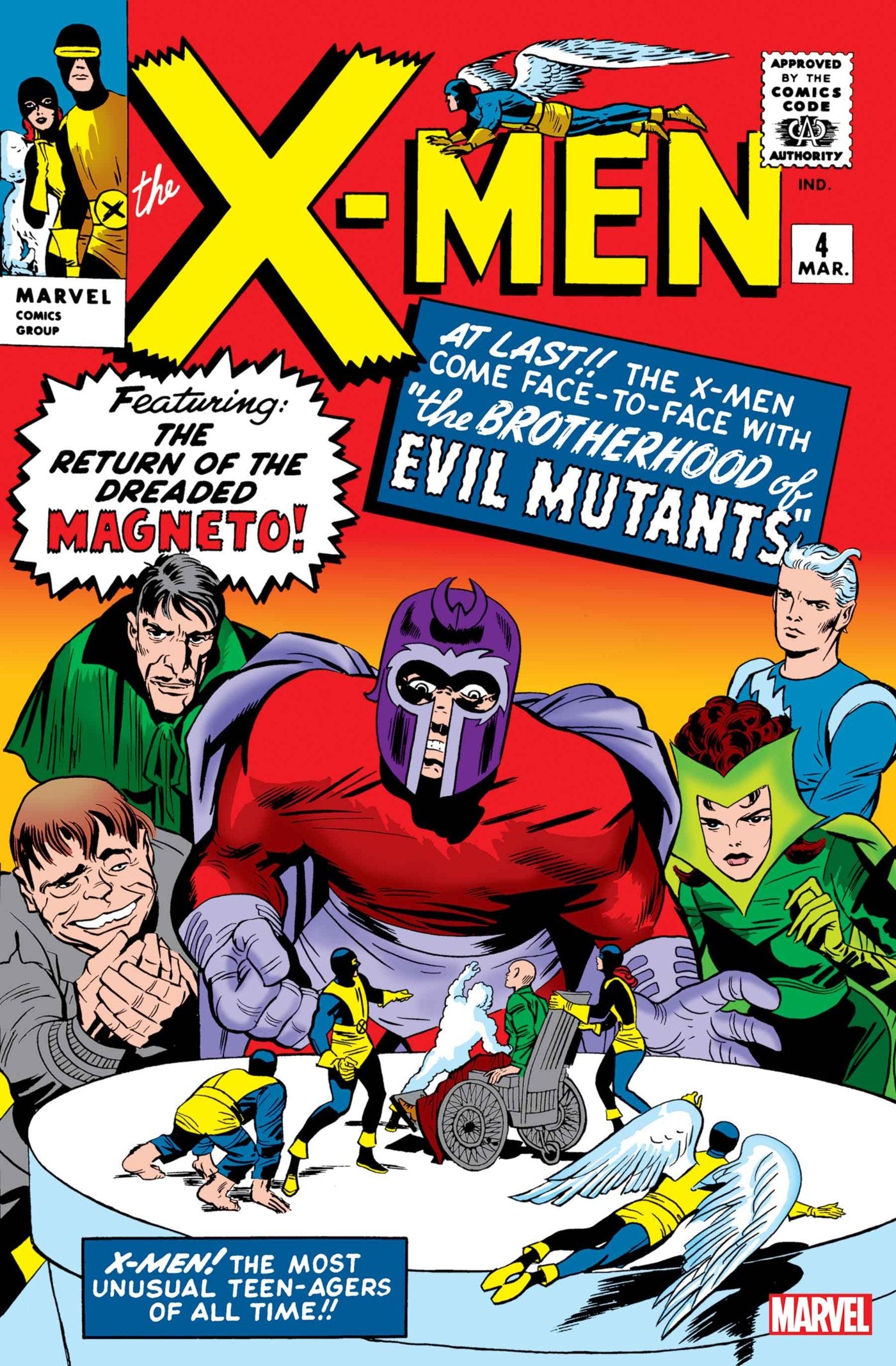 X-Men 4 Facsimile Edition [New Printing] | Standard | Marvel Comics | NEW Comic Book