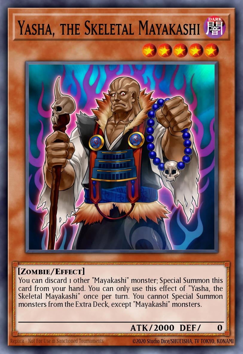 Yasha, the Skeletal Mayakashi - HISU-EN031 Super Rare | Yu-Gi-Oh! Card