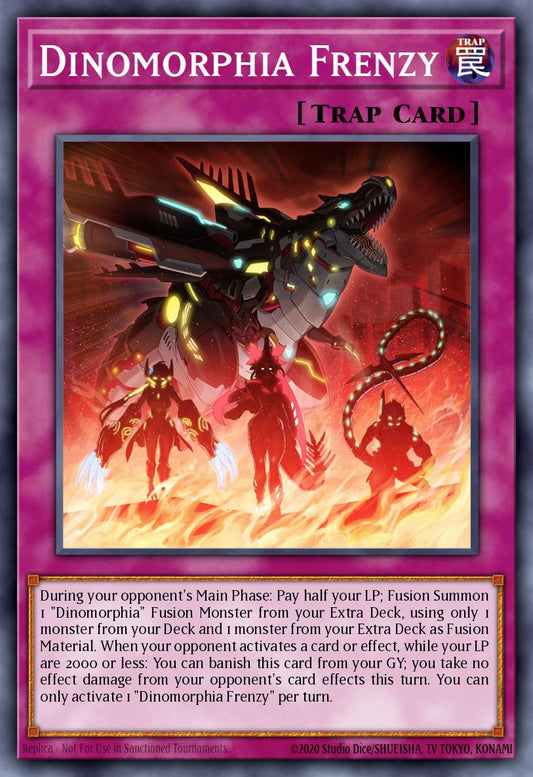 Dinomorphia Frenzy - MP23-EN107 Super Rare | Yu-Gi-Oh! Card