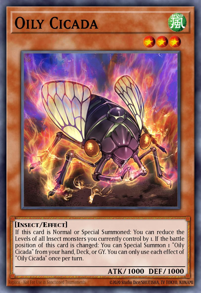 Oily Cicada - BLCR-EN027 Ultra Rare | Yu-Gi-Oh! Card