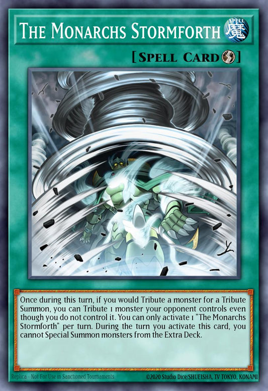 The Monarchs Stormforth - DASA-EN044 Super Rare | Yu-Gi-Oh! Card