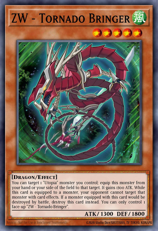 ZW  Tornado Bringer - KICO-EN035 Rare | Yu-Gi-Oh! Card