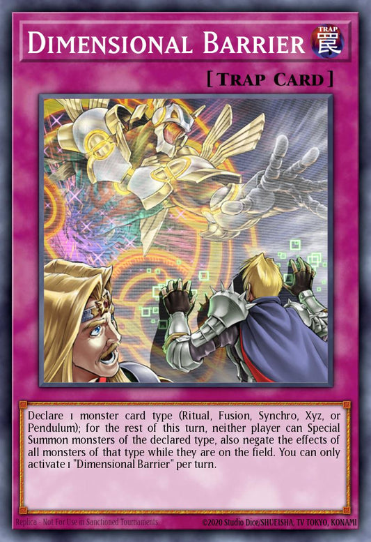 Dimensional Barrier - RA01-EN072 Ultra Rare | Yu-Gi-Oh! Card