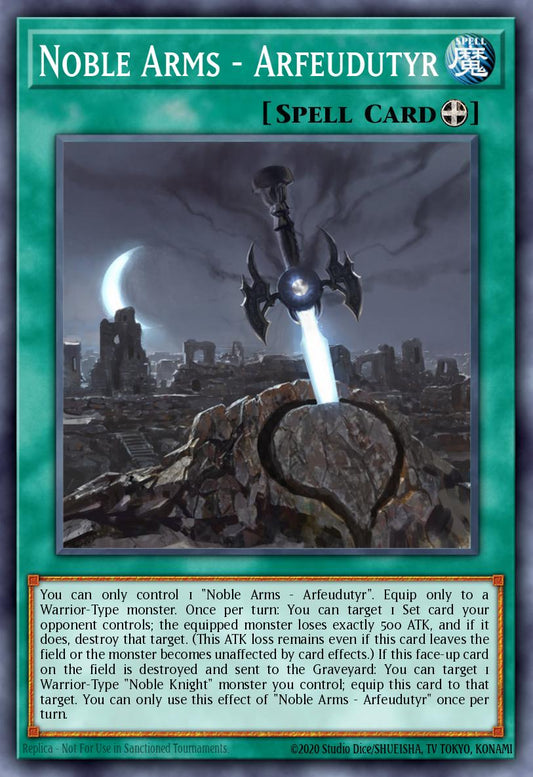 Noble Arms  Arfeudutyr - ABYR-EN086 Rare | Yu-Gi-Oh! Card