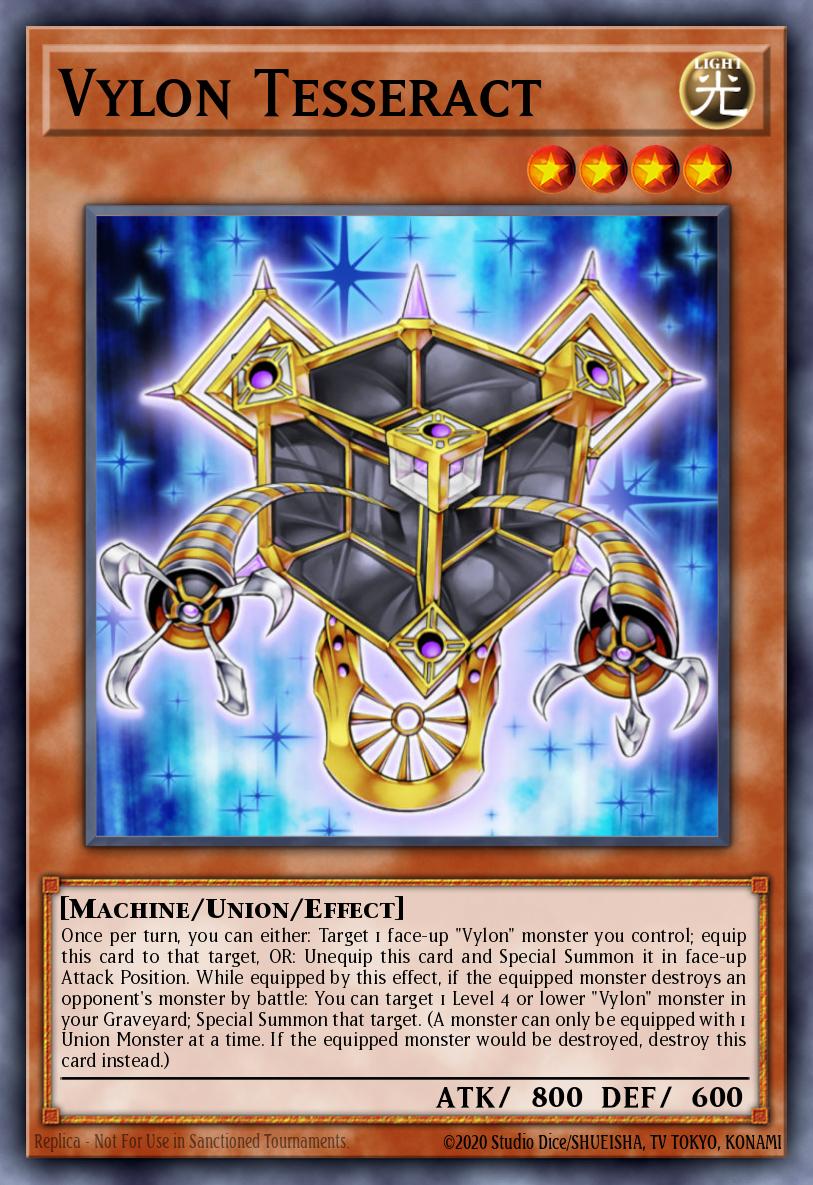 Vylon Tesseract - HA06-EN038 Super Rare | Yu-Gi-Oh! Card