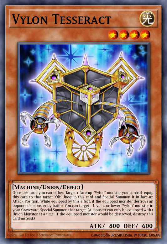 Vylon Tesseract - HA06-EN038 Super Rare | Yu-Gi-Oh! Card