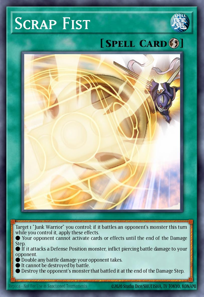 Scrap Fist - SDSE-EN024 Super Rare | Yu-Gi-Oh! Card