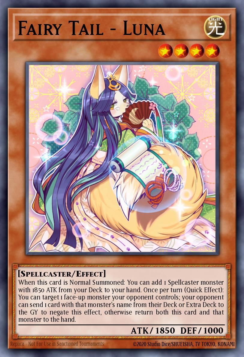 Fairy Tail - Luna - RA01-EN009 Ultra Rare | Yu-Gi-Oh! Card