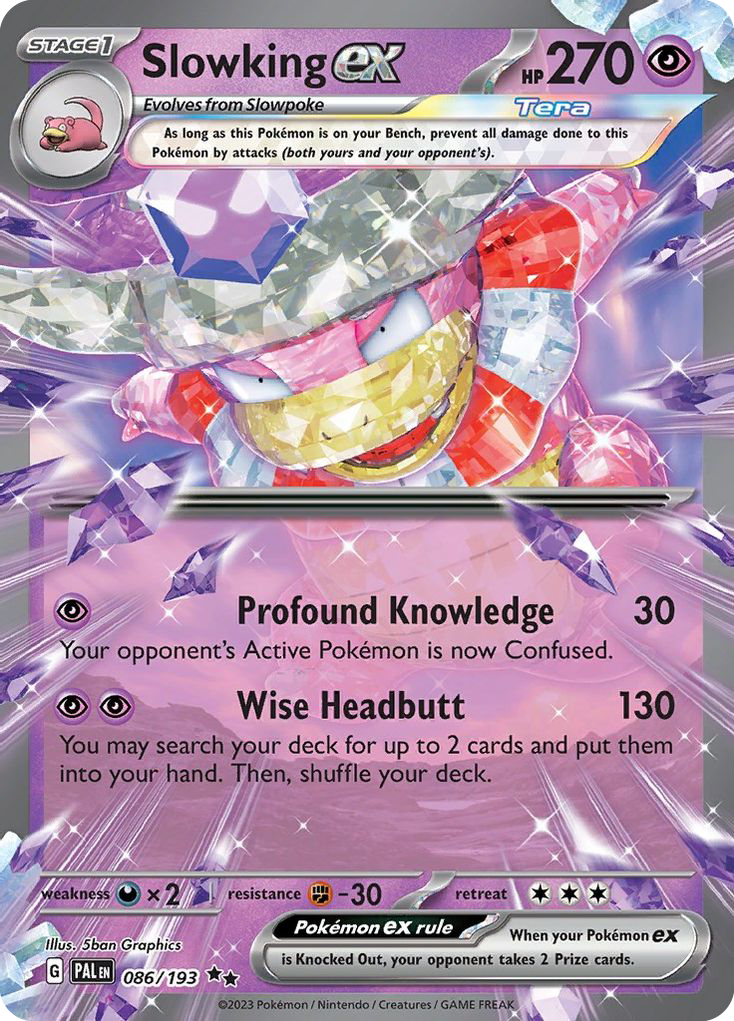 Slowking ex 86/193 Double Rare | Paldea Evolved | Pokemon Card