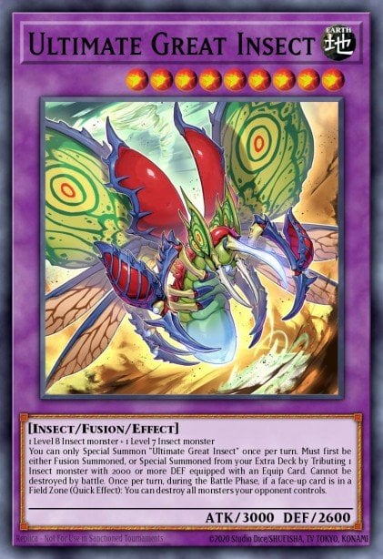 Ultimate Great Insect - PHHY-EN035 Super Rare | Yu-Gi-Oh! Card