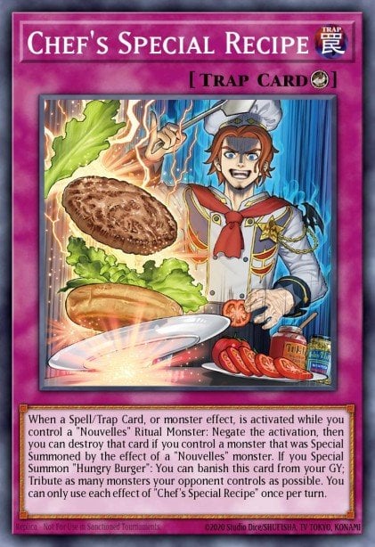 Chef's Special Recipe - WISU-EN040 Rare | Yu-Gi-Oh! Card