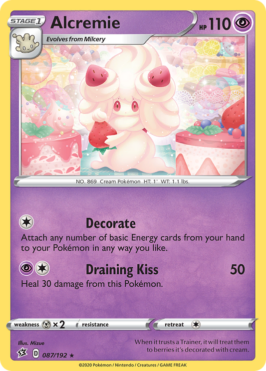 Alcremie 87/192 Rare | Rebel Clash | Pokemon Card