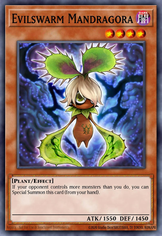 Evilswarm Mandragora - HA07-EN015 Super Rare | Yu-Gi-Oh! Card