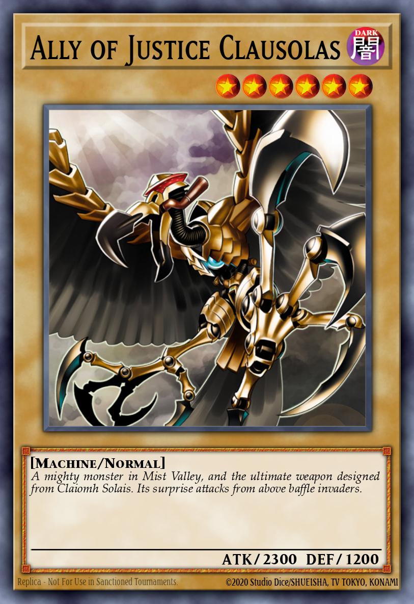 Ally of Justice Clausolas - HA01-EN014 Super Rare | Yu-Gi-Oh! Card