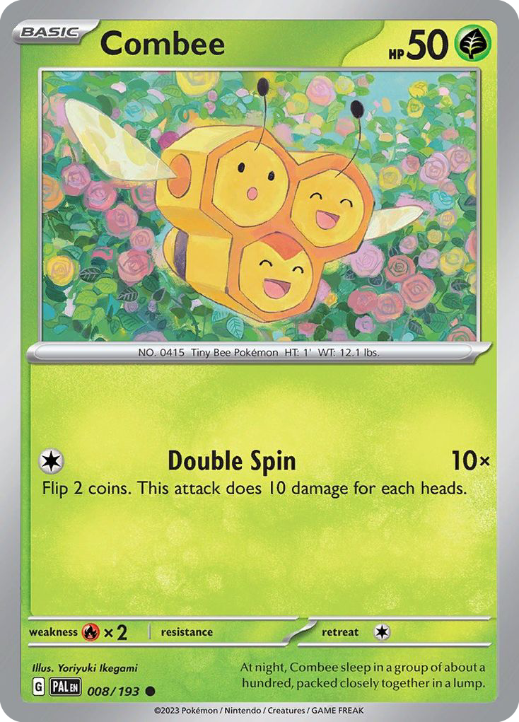 Combee 8/193 Common | Paldea Evolved | Pokemon Card