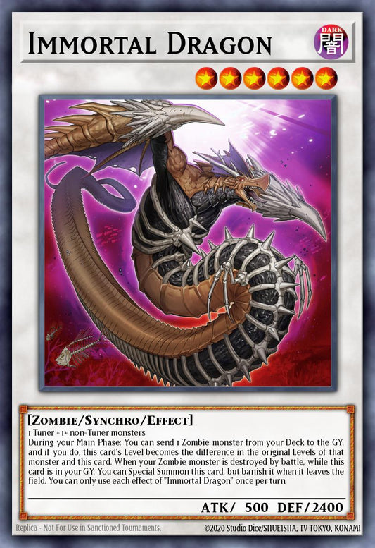 Immortal Dragon - DIFO-EN041 Super Rare | Yu-Gi-Oh! Card