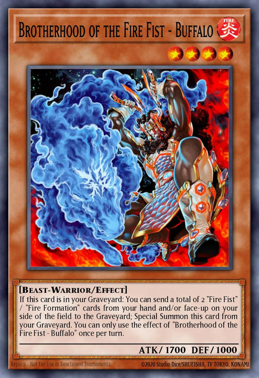 Brotherhood of the Fire Fist - Buffalo - MAGO-EN071 Rare | Yu-Gi-Oh! Card