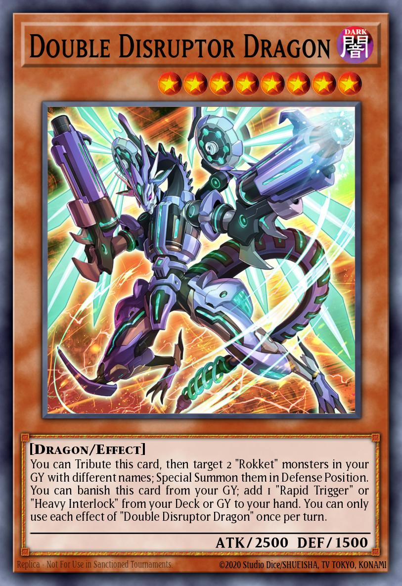 Double Disruptor Dragon - BODE-EN002 Super Rare | Yu-Gi-Oh! Card