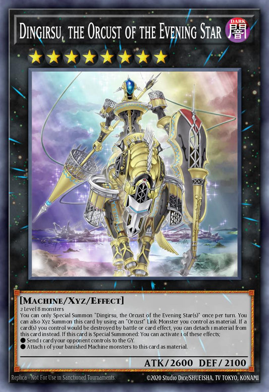 Dingirsu, the Orcust of the Evening Star - RA01-EN040 Super Rare | Yu-Gi-Oh! Card