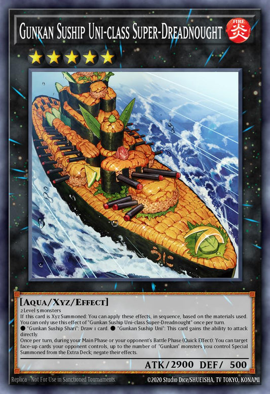 Gunkan Suship Uni-class Super-Dreadnought - BODE-EN048 Super Rare | Yu-Gi-Oh! Card