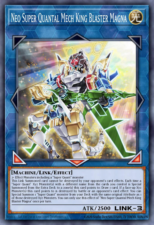 Neo Super Quantal Mech King Blaster Magna - DANE-EN046 Super Rare | Yu-Gi-Oh! Card