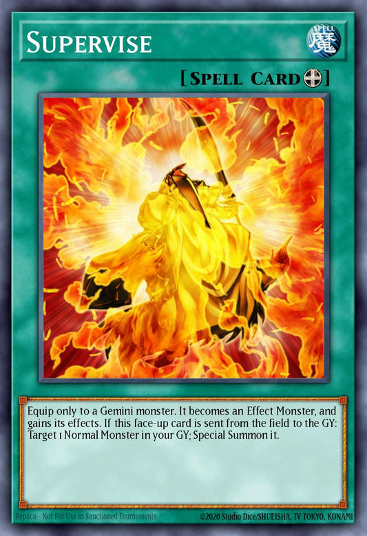 Supervise - TOCH-EN055 Rare | Yu-Gi-Oh! Card