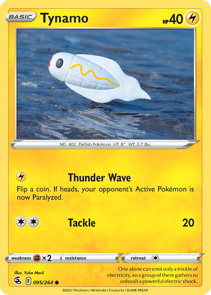 Tynamo 95/264 Common | Fusion Strike | Pokemon Card