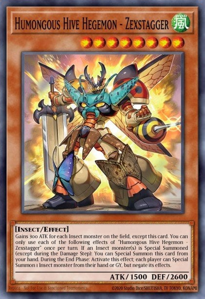 Humongous Hive Hegemon - Zexstagger - PHHY-EN099 Super Rare | Yu-Gi-Oh! Card