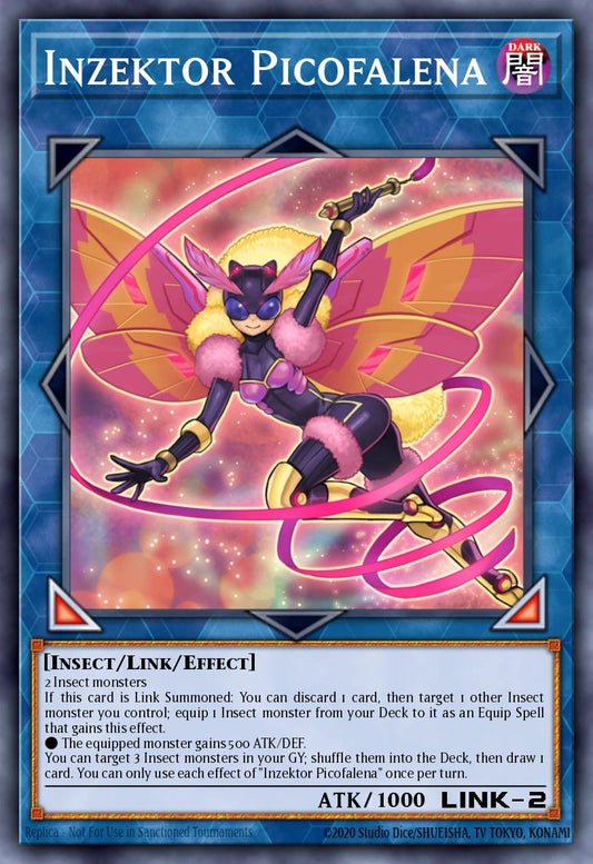 Inzektor Picofalena - GRCR-EN051 Super Rare | Yu-Gi-Oh! Card