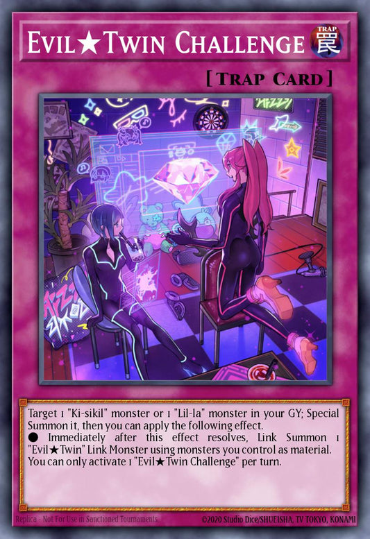 Evil★Twin Challenge - GEIM-EN021 Rare | Yu-Gi-Oh! Card