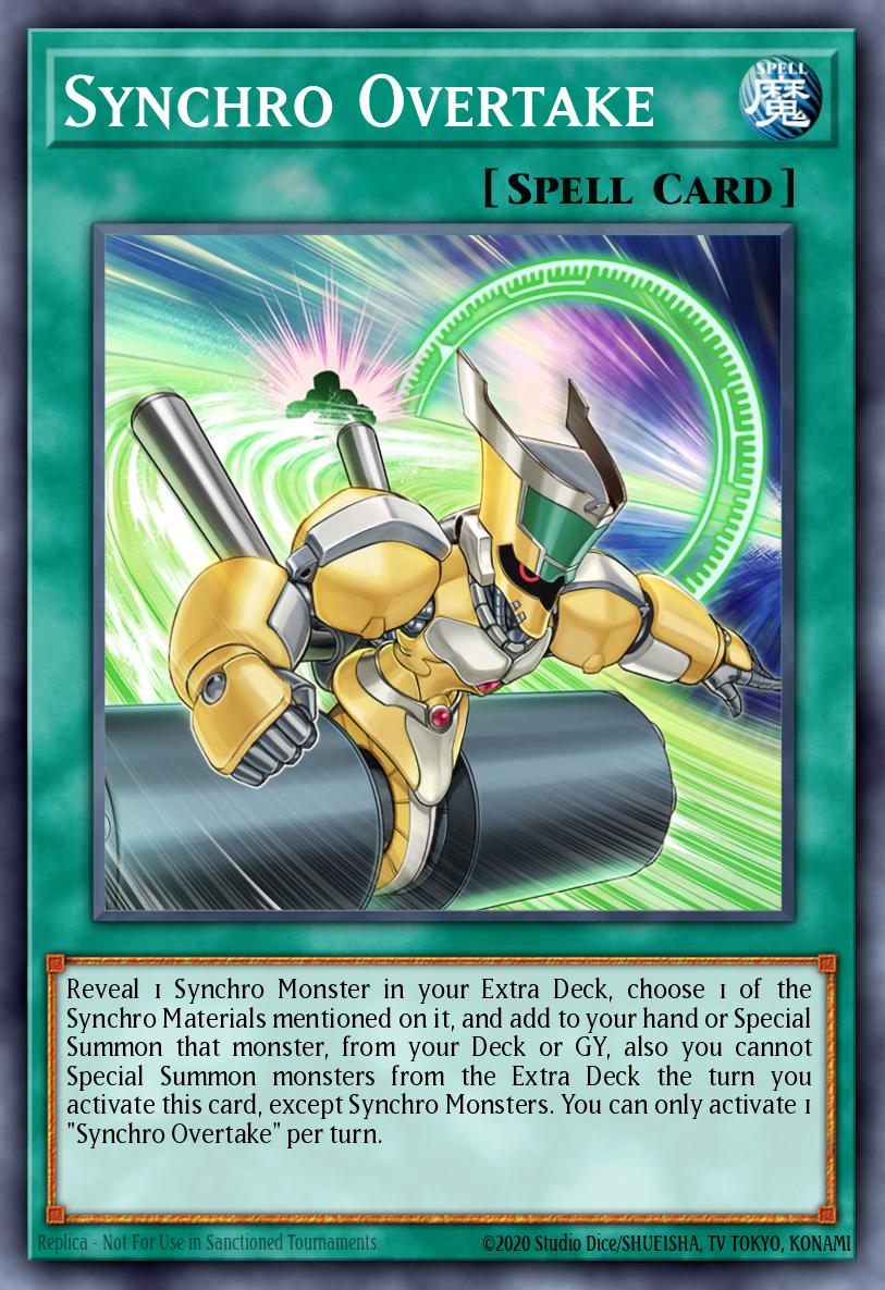 Synchro Overtake - MP22-EN164 Ultra Rare | Yu-Gi-Oh! Card